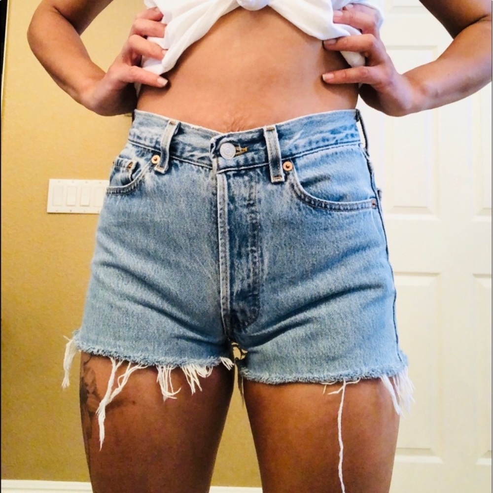 Vintage Levi’s shorts ON HOLD for a couple days